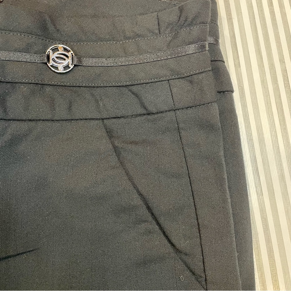 Bebe Black Wide Leg Dress Pants - Picture 3 of 5
